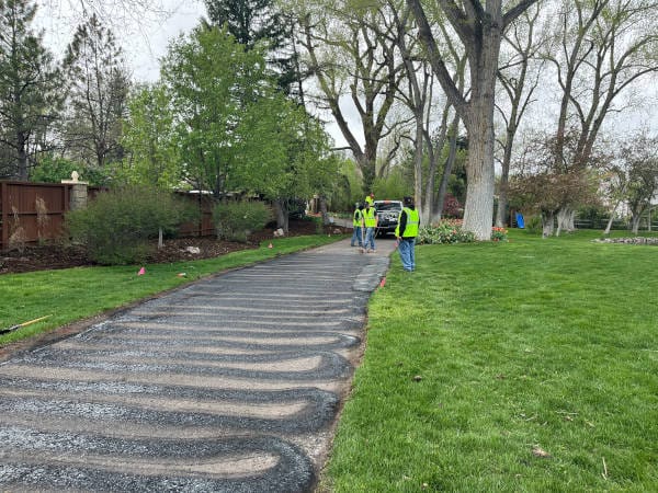 applying tack coating