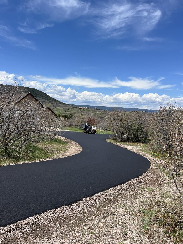 long driveway just installed