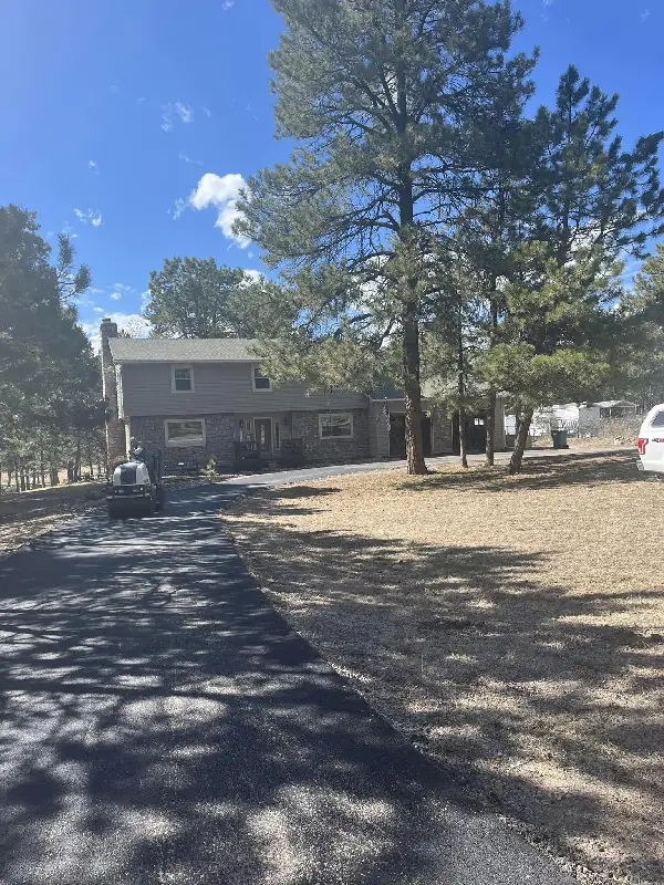 New driveway installed