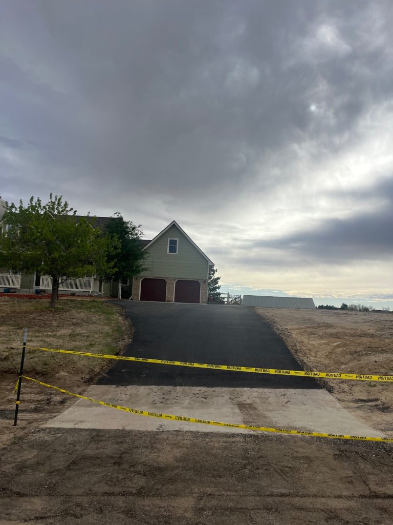 paving 42226 thunderhill rd Parker